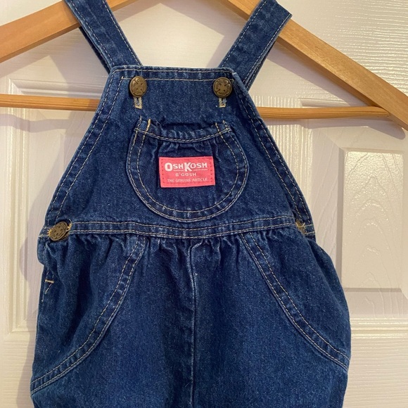 Vintage Oshkosh B’Gosh Denim Bubble‎ Romper - Picture 1 of 6